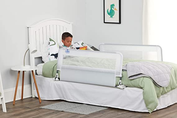 Regalo Baby 6010HD Hide Away Double Sided Bed Rail (White)