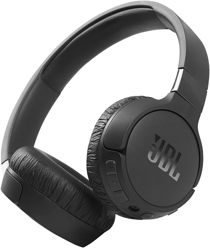 JBL Tune 660 Wireless ON Ear Noise Cancelling Headphones Black