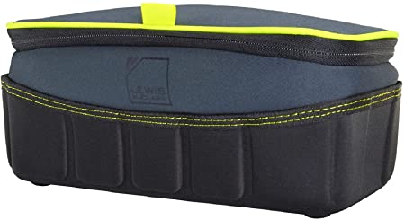 Lewis N. Clark Travelflex Toiletry Kit, Makeup Bag, Shower Caddy   Travel Organizer for Luggage, Carry-on or Suitcase, Classic Side Zip, Charcoal
