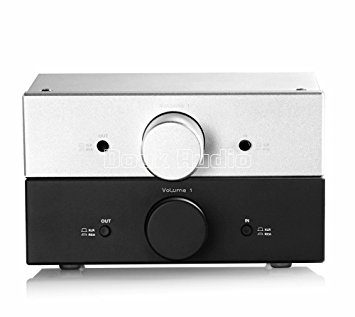 Nobsound Mini Fully Balanced Passive Preamp HiFi Pre-Amplifier XLR/RCA Volume Controller