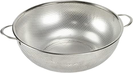 Chef Craft Select Microperforated Colander, 5 quart, Stainless Steel