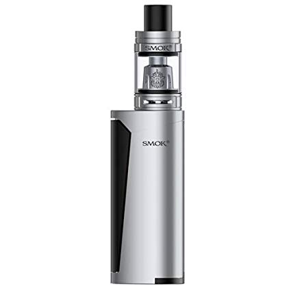 Smok Priv V8 Kit - 60W Mod with 2ml TFV8 Baby Tank - 100% Authentic from Premier Vaping (Silver/Black)