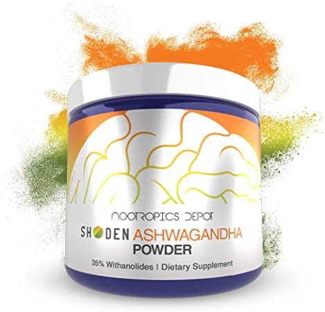 Shoden Ashwagandha Extract Powder | 30 Grams | 35% Withanolides