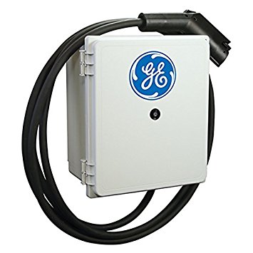 GE EV Charger Indoor/Outdoor Level-2 DuraStation Wall Mount with 18 ft. Cord