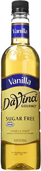 Da Vinci Sugar Free Original Vanilla Syrup (Plastic Bottle)