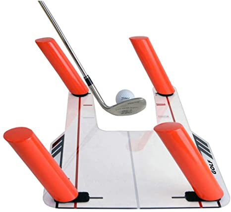 TTLIFE Easy Path Golf Swing Training Aid with Acrylic Base and 6 Path Rods