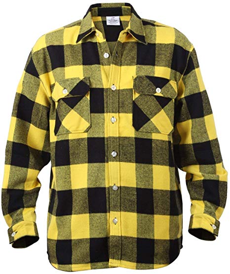 Rothco Extra Heavyweight Buffalo Plaid Flannel Shirts