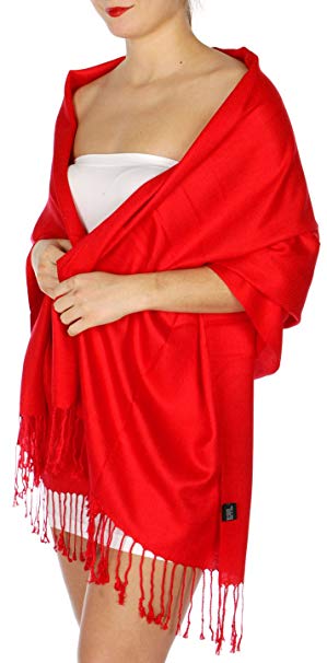 Pashmina Scarfs for Women Large Cashmerefeel Reversible Shawl Wraps | Soft Wedding Scarf
