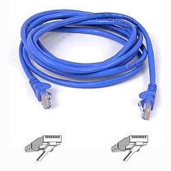 Belkin Cat5e Snagless UTP Patch Cable, 5 m - Blue