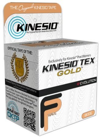 Kinesio Tex Gold Finger Print Tape Color: Beige