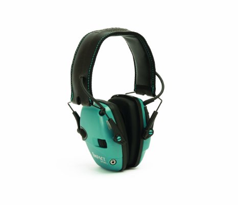 Howard Leight by Honeywell Impact Sport Sound Amplification Electronic Earmuff (Teal)