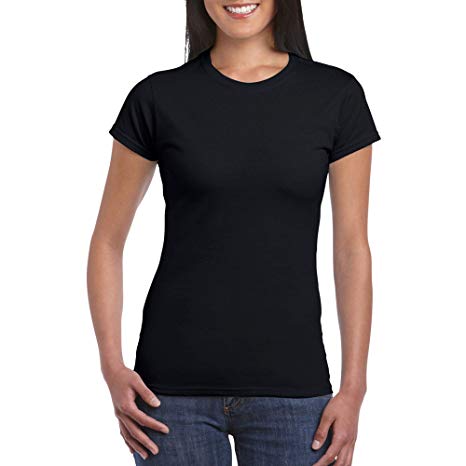 Gildan Women's Fitted Cotton T-Shirt, 2-Pack