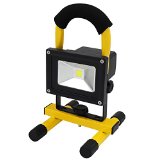 Portable Rechargeable Cordless LED Work Light Flood Light Durable Waterproof Emergency Light Trouble Light w Stand for Car Traveling Camping Fishing 6000K Daylight 400-450LM Waterproof - RWL-01