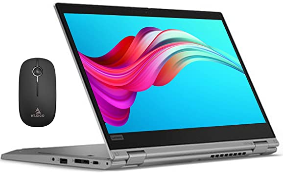 2020 Lenovo ThinkPad Yoga L13 13.3 Inch FHD 1080P Touchscreen 2-in-1 Laptop, Intel Core i5-10210U (Beats i7-7500U), 8GB RAM, 256GB SSD, Backlit KB, Win10   NexiGo Wireless Mouse Bundle