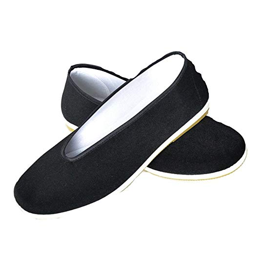 Martial Arts Shoes Traditional Kung Fu Slippers Non Slip Chinese Cotton Blend Tai-Chi/Kung Fu Shoes Slippers Leisure Wear Gear