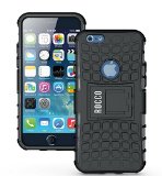 iPhone 6 and 6s Case 47 inch Rocco Shockproof Series 100 Lifetime Warranty Rugged Protective with kickstand and FREE Screen Protector SOFT-Interior Scratch Protection TPU Finished Base with Flexible shock absorption inner gel sleeve Vibrant Trendy Color Slider Style Hard Case 2014