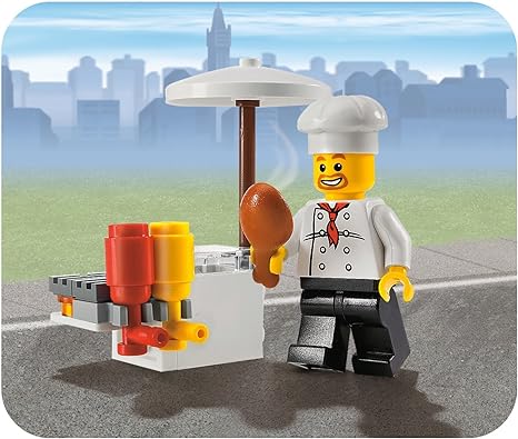 LEGO City Set #8398 BBQ Stand