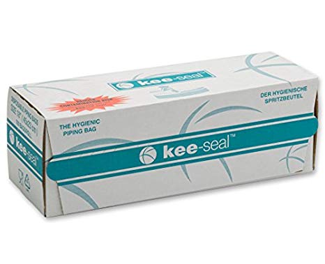 DecoPac Kee-Seal Disposable Pastry Bags, 18-Inch, Clear