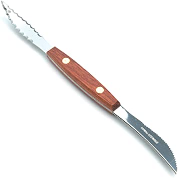 Fox Run 6601 Grapefruit Knife, Stainless Steel and Plastic 7.75 x 1.25 x 1.25 inches