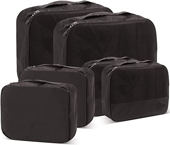Packing Cubes for Travel Accessories Luggage Organizer Bag Set Clothes Carry on Suitcase Bags
