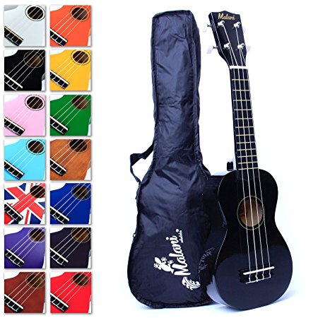 Best Soprano Ukulele with Bag, Great Fun for Adult Beginners and Children LOVE Ukuleles (the #1 Music Instrument) with FREE eBook and 'String Stretching' Guide to Get You Enjoying the Uke FAST!