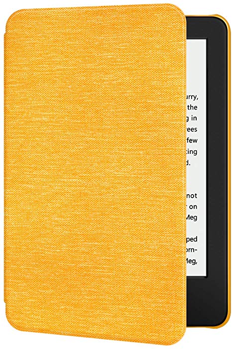 Ayotu Fabric Case for All-New Kindle 10th Gen 2019 Release Only - Thinnest&Lightest Smart Cover with Auto Wake/Sleep - Support Back Cover adsorption(Not Fit Kindle Paperwhite 10th Gen 2018),A-Yellow