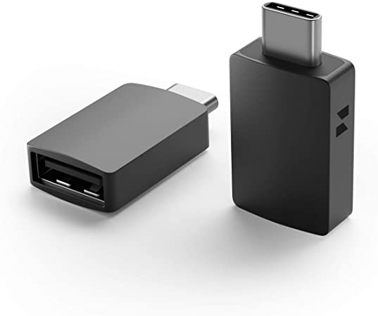 USB C to USB Adapter, uni Thunderbolt 3/Type c to USB Adapter OTG, Up to 5Gbps, Compatible with MacBook Pro 2019/2018, iPad Pro 2018, Surface Pro/Book, Dell XPS and More Type-C Devices(Space Gray)