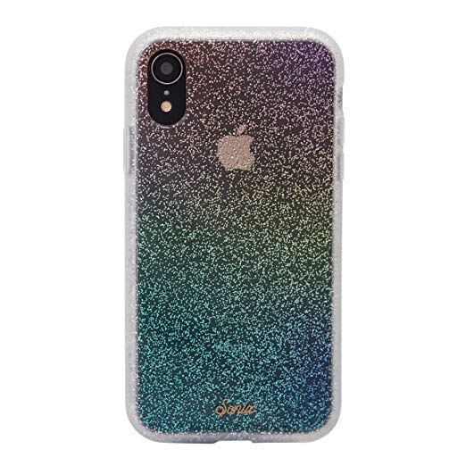 iPhone XR, Sonix Rainbow Glitter Cell Phone Case [Military Drop Test Certified] Protective Clear Case for Apple iPhone (6.1") iPhone XR