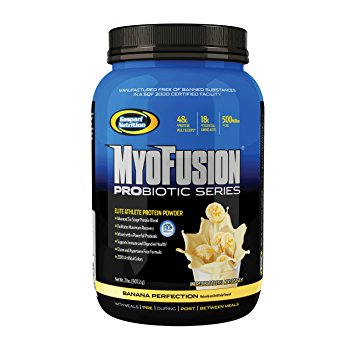 Gaspari Nutrition Myofusion Probiotic Series, Banana, 2 Pounds