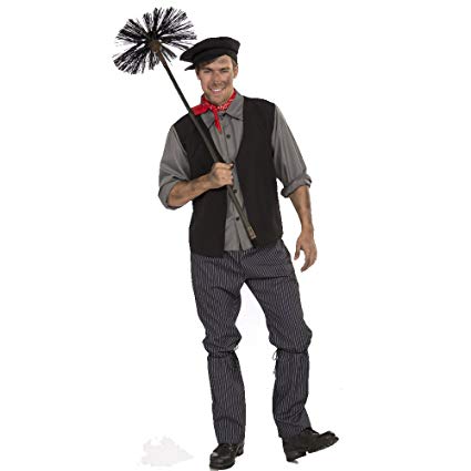 Chimney Sweep Costume Bert Mary Poppins Disney Fancy Dick Van Dyke Adult