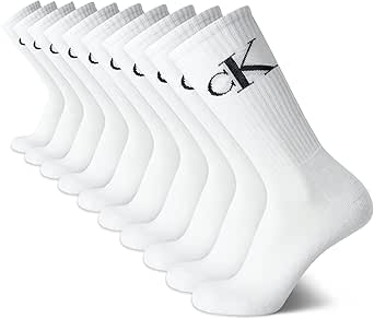 Calvin Klein Men's Athletic Socks - Cushion Crew Socks (10 Pairs)