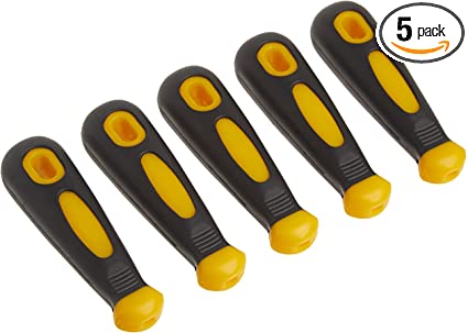 Woodstock D3110 Rubber File Handle, Round Hole, 5-Piece