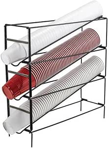 Winco CDR-3 Cup Dispensing Rack