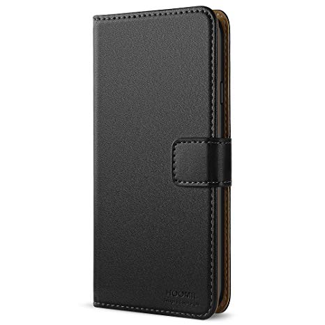 HOOMIL iPhone 6 Case Premium Leather Case for Apple iPhone 6/6S Phone Cover (Black)