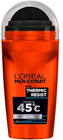 L'Oréal Paris Men Expert Deodorant Roll-On - Thermic Resist (50ml) - Pack of 6