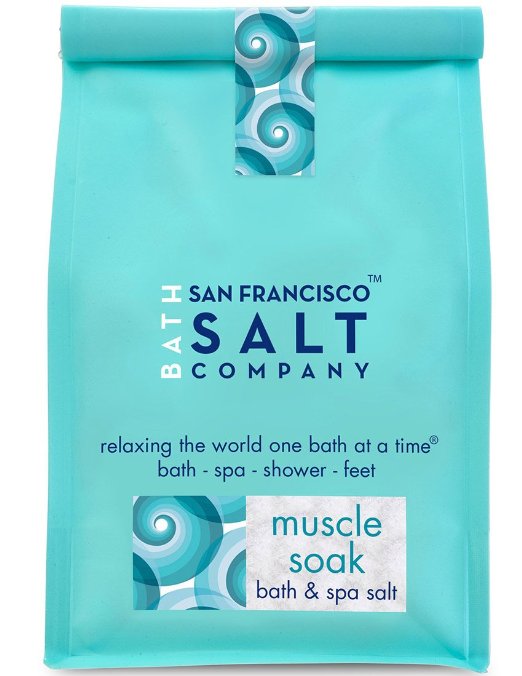 Muscle Soak Bath Salts in 2 Lbs luxury gift bag soak away your aches and pains
