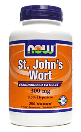 NOW Foods St. John's Wort, 250 Veg Capsules