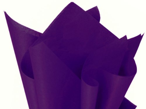 Brand New PURPLE Bulk Tissue Paper 15" x 20" - 50 Sheets