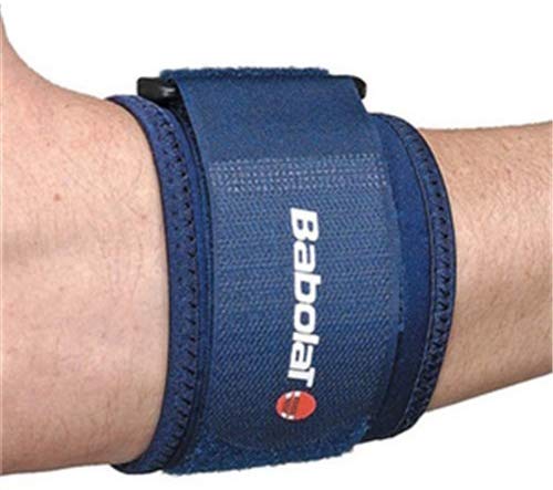 Babolat Unisex's Tennis Elbow Support Protections, Blue/Blue, One Size
