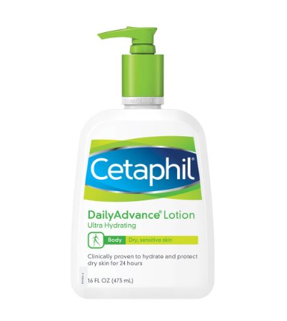 Cetaphil Daily Advance Lotion, Ultra Hydrating, 16 Fluid Ounce