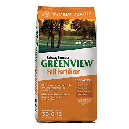 GreenView Fairway Formula Fall Lawn Fertilizer - 25 lb. - Covers 5,000 sq. ft