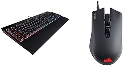 Corsair K55 RGB Gaming Keyboard   Corsair Harpoon PRO - RGB Gaming Mouse