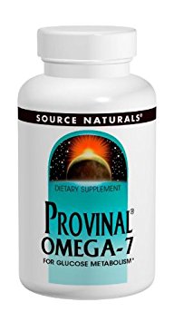 Source Naturals Provinal Omega-7 for Glucose Metabolism, 90-Softgels