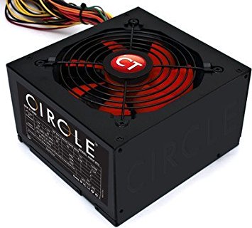Circle 500 Watts PSU (SMPS) for Gaming cabinet and Server