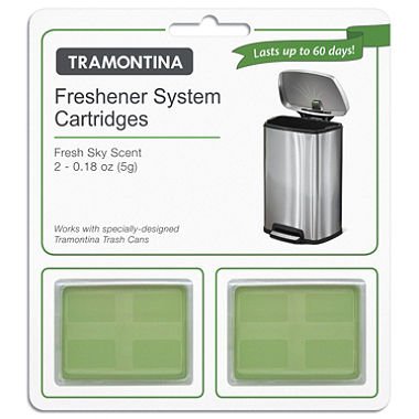 2 pk Tramontina Freshener System Cartidges Fresh Sky Scent - Last up to 60 Days