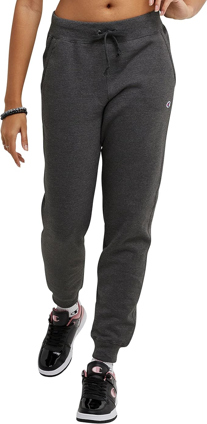 Champion Women's Joggers, Powerblend, Fleece Joggers for Women, 29" (Plus Size Available)