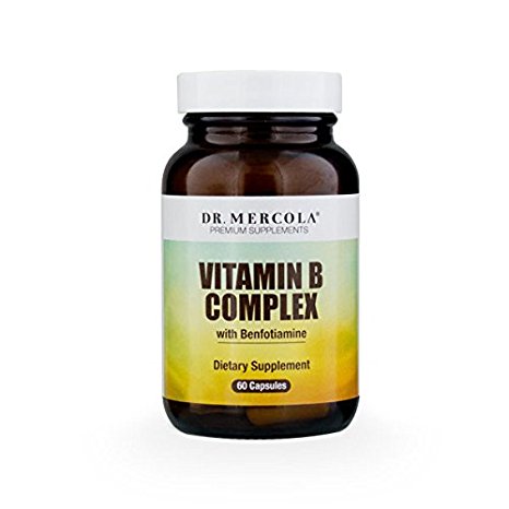 Dr. Mercola Vitamin B Complex with Benfotiamine 60's