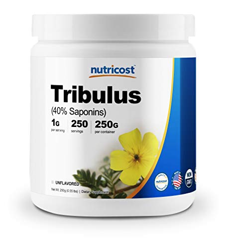 Nutricost Tribulus Terrestris Powder 250 Grams - Gluten Free, Non-GMO