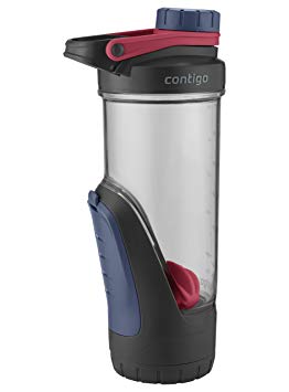 Contigo Shake & Go Fit Shaker Bottle, 24 oz, Dusted Navy