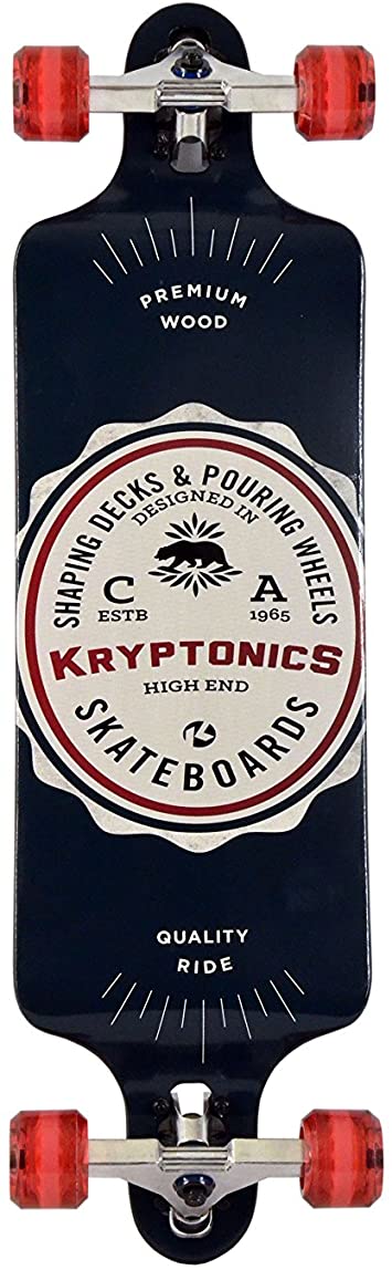 Kryptonics 34" - American Label - Drop-Through Drop-Platform Longboard